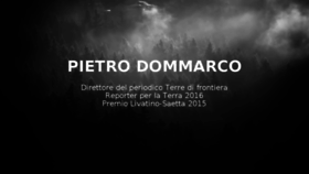 What Pietrodommarco.it website looked like in 2018 (5 years ago)