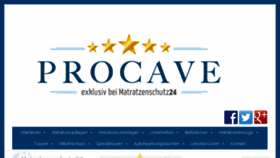 What Procave.de website looked like in 2018 (5 years ago)