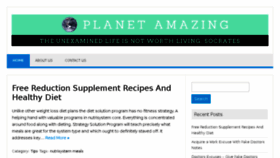 What Planetamazigh.com website looked like in 2018 (5 years ago)