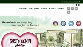What Palmasshopping.com.br website looked like in 2018 (5 years ago)