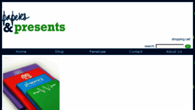 What Paperspresents.com website looked like in 2018 (5 years ago)