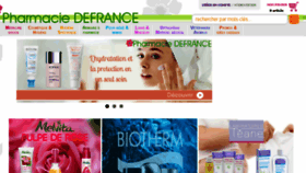 What Parapharmacie-defrance.fr website looked like in 2018 (5 years ago)
