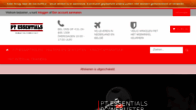 What Ptessentials.nl website looked like in 2018 (5 years ago)
