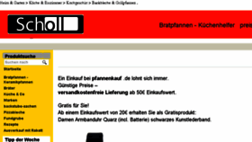 What Pfannenkauf.de website looked like in 2018 (5 years ago)