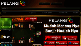 What Pelangiqq.com website looked like in 2018 (7 years ago)