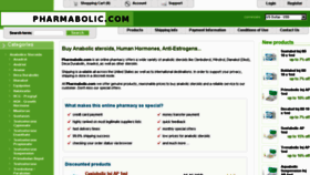 What Pharmabolic.com website looked like in 2018 (5 years ago)