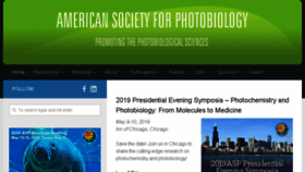What Photobiology.org website looked like in 2018 (5 years ago)