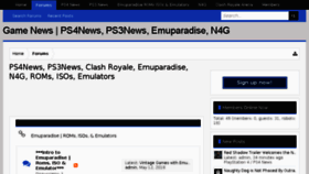 What Ps3news.com website looked like in 2018 (5 years ago)