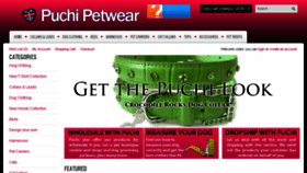 What Puchipetwear.com website looked like in 2018 (5 years ago)