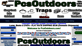 What Pcsoutdoors.com website looked like in 2018 (5 years ago)