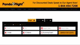 What Pandaflight.com website looked like in 2018 (5 years ago)