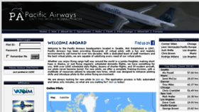 What Pacificairways.net website looked like in 2018 (5 years ago)