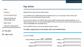 What Paywescot.co.uk website looked like in 2018 (7 years ago)