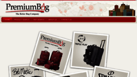 What Premiumbag.com website looked like in 2018 (5 years ago)