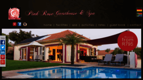 What Pinkroseguesthouse.com website looked like in 2018 (5 years ago)