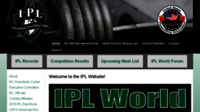 What Powerlifting-ipl.com website looked like in 2018 (5 years ago)