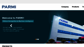 What Parmi.com website looked like in 2018 (5 years ago)