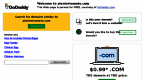 What Plantertomato.com website looked like in 2018 (5 years ago)