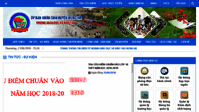 What Pgdhungha.edu.vn website looked like in 2018 (5 years ago)