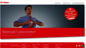 What Plasma-spenden.de website looked like in 2018 (5 years ago)
