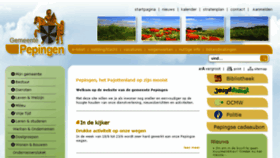 What Pepingen.be website looked like in 2018 (5 years ago)