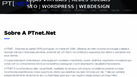 What Ptnet.net website looked like in 2018 (5 years ago)