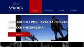 What Panska-moda-sykora.cz website looked like in 2018 (5 years ago)
