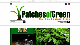 What Patchesofgreen.com website looked like in 2018 (5 years ago)