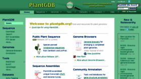 What Plantgdb.org website looked like in 2018 (5 years ago)