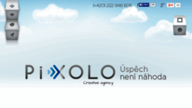 What Pixolo.cz website looked like in 2018 (5 years ago)