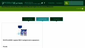 What Pharmaciedelathure.fr website looked like in 2018 (5 years ago)