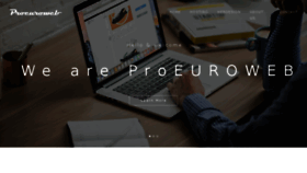 What Proeuroweb.ro website looked like in 2018 (5 years ago)