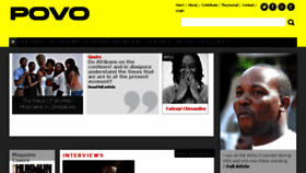 What Povo.co.zw website looked like in 2018 (5 years ago)