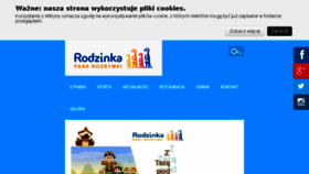 What Parkrodzinka.pl website looked like in 2018 (5 years ago)
