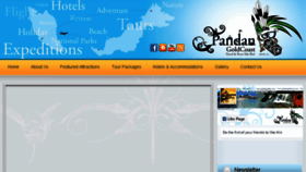 What Pandanholiday.com website looked like in 2018 (5 years ago)