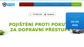 What Pojisteninapokuty.cz website looked like in 2018 (5 years ago)