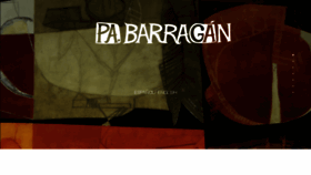 What Paulabarragan.com website looked like in 2018 (5 years ago)