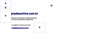 What Piadasonline.com.br website looked like in 2018 (5 years ago)