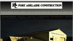 What Ptadelconst.com.au website looked like in 2018 (5 years ago)