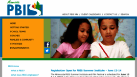 What Pbismn.org website looked like in 2018 (5 years ago)