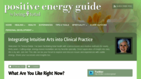 What Positiveenergyguide.com website looked like in 2018 (5 years ago)