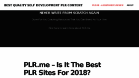 What Plrme.com website looked like in 2018 (5 years ago)