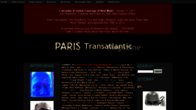 What Paristransatlantic.com website looked like in 2018 (5 years ago)