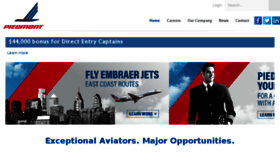 What Piedmont-airlines.com website looked like in 2018 (5 years ago)