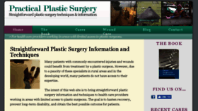 What Practicalplasticsurgery.org website looked like in 2018 (5 years ago)
