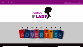 What Pastors1stlady.co.uk website looked like in 2018 (5 years ago)