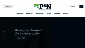 What Pncpa.com website looked like in 2018 (5 years ago)
