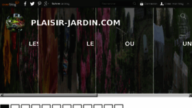 What Plaisir-jardin.com website looked like in 2018 (5 years ago)