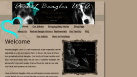 What Pocketbeaglesusa.com website looked like in 2018 (5 years ago)