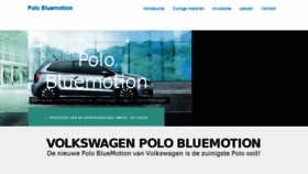 What Polo-bluemotion.nl website looked like in 2018 (5 years ago)